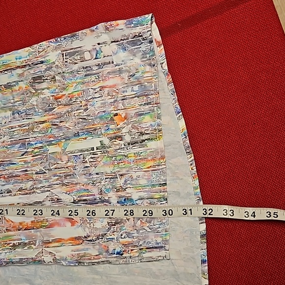 ZOLUCKY abstract diamond print multicolor casual long sleeve kimono cardigan XL - Picture 6 of 8